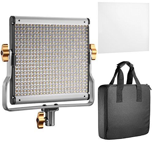 NEEWER LED Videoleuchte Streaming Licht mit U Halterung für Studio YouTube Videolicht Panel Dimmbar Zweifarbige Set haltbare Metallrahmen Kamera Key Light mit 480 LED Perlen 3200-5600K CRI 96+