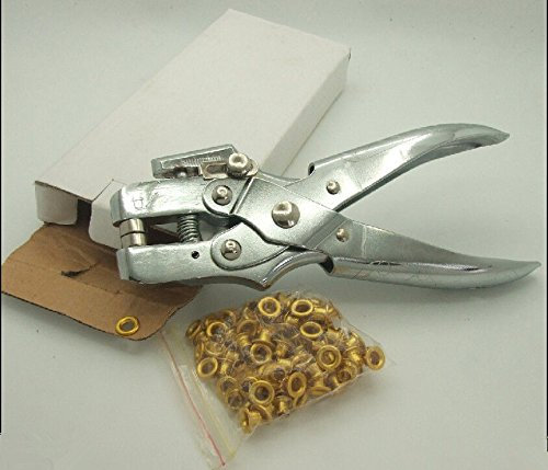 Lochzange für Leder und Papier, Crimpzange, 5 mm Öse