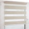 Deco4Me Doppelrollo Klemmfix ohne Bohren (65 x 160 cm, Beige) - Duo Rollo lichtdurchlässig - blickdichte Rollos für Fenster ohne Bohren - Klemmrollo, Fensterrollo, Innenrollo (Stoffbreite 61 cm)