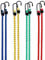 Deuba® 8X Spanngummi Set Metallhaken 4 Größen 40-100 cm Expander Gepäckspanner Universal Gepäckgummi Spannseil