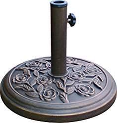 FK's Garden 9kg Cast Iron Effect Parasol Base