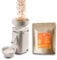 Getreidemühle Mockmill 100 | Made in Germany | Edelkorund und Keramik Mahlstein (Mockmill 100 + Bio Dinkel)…