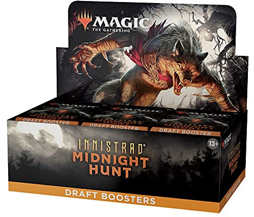 Wizards of the Coast MTG - Innistrad: Midnight Hunt Draft Booster Display (36 Packs) - EN