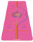 Liforme Travel Yogamatte - Die Umweltfreundlichste, rutschfeste Yogamatte der Welt Mit Dem Originalen Einzigartigen - Biologisch Abbaubare Matte Aus Naturkautschuk (Dankbar Rosa)