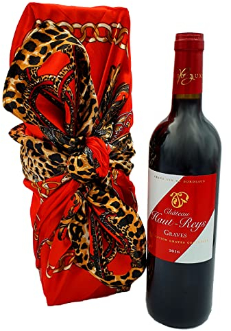 Coffret bois cadeau - vin rouge Bordeaux AOC Graves rouge - millésime 2016 b - bouteille 75 cl - bel emballage prêt à offrir