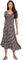 Roman Originals Floral Print Dress for Women UK Ladies Sweetheart Neck Ruched Midi Maxi Long Length Short Sleeve Flattering Casual Summer Spring Party Evening Going Out - Lilac - Size 12