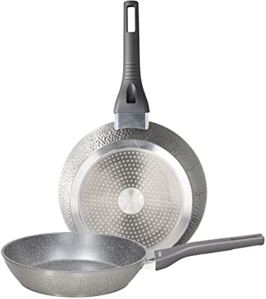 Tognana Deep Moon Set di 2 Padelle da 24 e 28 cm