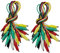 20 morsetti a coccodrillo con cavo, morsetti a coccodrillo, cavo di misurazione con morsetti a coccodrillo, cavo di misurazione a doppia estremità (50 cm)