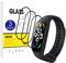 X-Dision [3 Pack] Protector de pantalla Compatible con Xiaomi Mi Band 7,[Resistente a los arañazos][Cubierta completa curvada en 3D] Protector para Xiaomi Mi Band 7