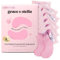 Grace & Stella - Masque Yeux Primé [6 Paires, Rose] Patch Yeux Anti Cernes en Gel - Réduit les Cernes Sous les Yeux, Anti Poche - Vegan & Cruelty-Free