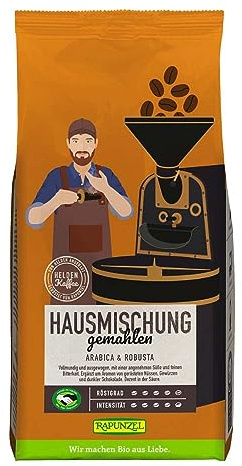 Rapunzel Heldenkaffee Hausmischung, gemahlen, 500g (2)