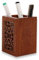 Kaizuca Holz Stifteköcher, Quadrat Stiftehalter, Schreibtisch Organizer, Ebenholz, Handarbeit, für Schreibware, Make Up Pinsel, Schreibtische, Büros