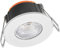 LEDVANCE - LED Spot - Einbauspot - Kombi-Fix - Anpassbare Lichtfarbe - Wasserdicht IP65 - Weiß - Aluminium - Rund