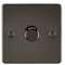 1G 2-way 10-200W (5-150W LED) Intelligent dimmer - Gunmetal