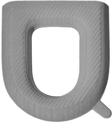 Coussin de siège de toilette, housse de siège de toilette, tapis de toilette imperméable pour WC, coussin de siège de toilette réutilisable en EVA, coussin de siège de toilette rembourré pour hôtel