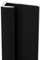 Schulte profilé de finition 210 cm noir, pour panneau mural de salle de bain DécoDesign, revêtement décoratif douche, recoupable adaptable à la hauteur du panneau