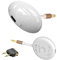 Flugzeug Bluetooth 5.3 Audio Transmitter, Wireless Adapter unterstützt 2 AirPods Order Kopfhörer mit niedriger Latenz für Flugreisen, Fitnessstudio, TV, PC, mit 3.5mm AUX Buchse