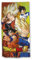 Suncity Toalla de Playa Compatible con Dragon Ball (70x140 cm) Microfibra - Toalla para Piscina Infantil de Goku y Vegeta Super Saiyan