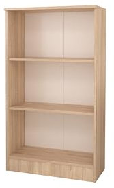 haaus Bücherregal Feuerstein, 2 Ablagen, Sonoma Eiche, 70 x 32 x 122 cm