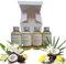 YAMUNA NATURAL BEAUTY-Sets im Geschenkkarton – Natürliche Pflege & Duftreise für die Sinne – 200 ml (4 x 50 ml) – 100% Pflanzliche Öle | Wellness und Entspannung zu Hause (Süße und Seele)