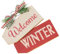 Garneck 1 Pieza Adorno Navideño de Madera con Frase Colgante Escena de Navidad para Decoración del Árbol Accesorio para Fiestas y Reuniones Familiares