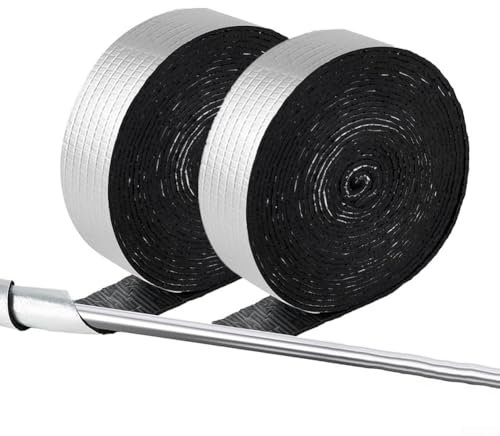 Cold Weather Pipe Insulation Tape 2 Pack, 32 8ft Length, 2in Width, Advanced Thermal Preservation, for Outdoor Use