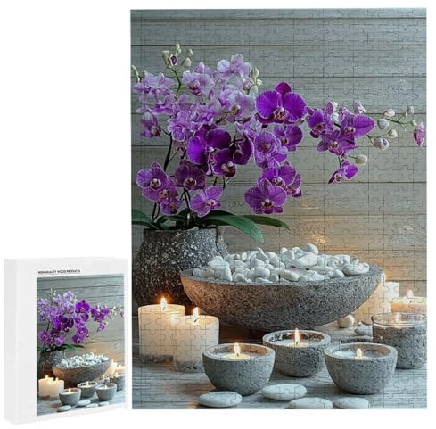 Puzzle für Erwachsene 4000 Teile Schmetterlings Kerzen 140 x 87cm Puzzles für Erwachsene Pädagogisches Spiel Herausforderung Spielzeug 4000 Teile Puzzles für Kinder Als Wanddekoration l-348