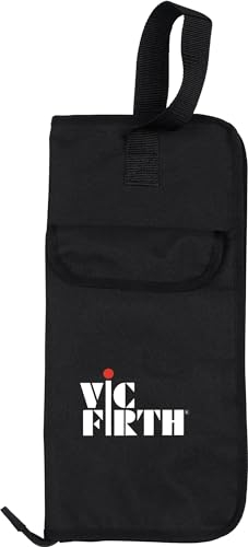 Vic FIrth - Bolsa de baquetas estándar - color negra con VF Logotipo