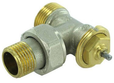 COMAP Corps thermostatique - Robinet Kv fixe - équerre 1/2 (15x21) - Mâle M22 - M28 - FixoSar - R808704 Inox