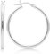 KEZEF Ohrringe Silber 925 | Schmuck | Creolen Silber 925 | Damenohrringe 2mm Hochglanzpolierte | Creolen Silber 10mm-50mm Durchmesser | Ohrringe Silber 925 Creolen | Ohrringe Silber |Earings for Woman