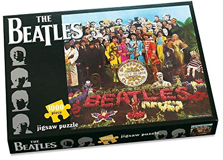 The Beatles Official Sgt Pepper's Lonely Hearts Club Band Album Cover 1000 Piece Jigsaw Puzzle