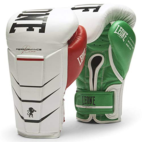 LEONE 1947 Revo Performance Boxhandschuhe Unisex Erwachsene, Weiß, 12 oz