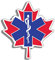Sticker-Designs 10cm! Klebe-Folie Wetterfest Made-IN-Germany Ahorn-Blatt Star of Life Medical EMT Canadian UV&Waschanlagenfest Auto-Aufkleber Profi-Qualität! F1210