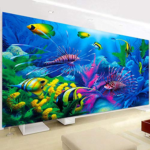 Nicole Knupfer 5D Diamond Painting,Diamond Painting Full Bilder Groß,DIY Diamant Painting Kit,Unterwasserwelt Handgemachtes Klebebild Malerei (100 * 60cm)