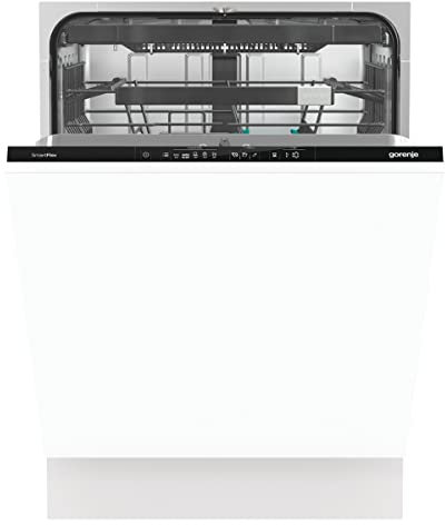 Gorenje GV 671C 60 Vollintegrierbarer Geschirrspüler / 60cm / 16 Maßgedecke / höhenverstellbarer Oberkorb / SpeedWash in 15 Minuten / Automatikprogramme / automatische Türöffnung