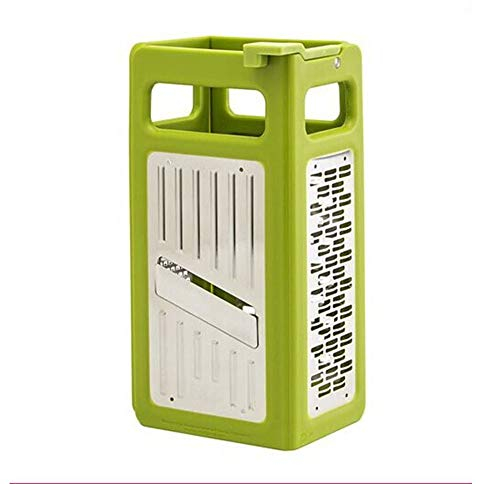 4 in 1 Foldable Cheese Grater, Multi-Purpose Handheld Vegetable Slicer with 4 Different Blades for Home Kitchen