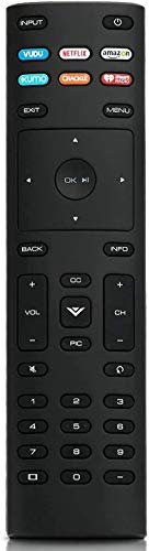 Amtone Master Commander XRT136 Replacement Remote Control for All Vizio Smart and Non-Smart TV HD UHD 720P 1080P 2K 4K LED LCD Plasma TV