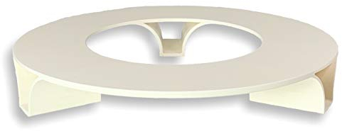 terraced® – Untersetzer Blumentopf – Recycling Material - Made in Germany (Cremeweiß)