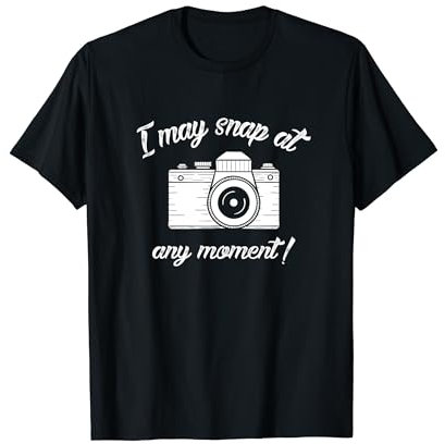 Camera Photography Lover Vintage Gag Photographer T-Shirt