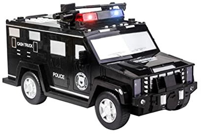 CeFoney Kinder Sparschwein LKW Gepanzerte Auto Spardose mit Musik und Licht Sparkasse Mädchen Geschenke