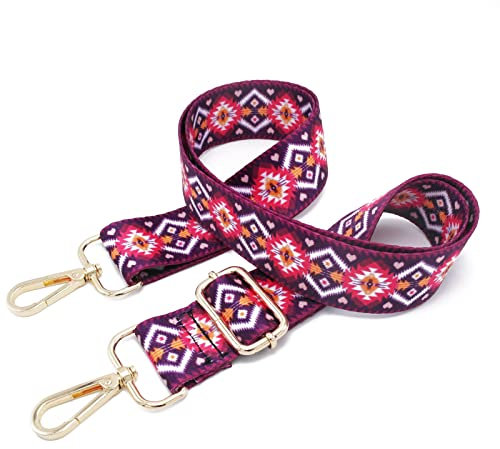 Taschengurt Breit Taschen Handtasche Gurt Taschengurte Zum Wechseln Damen Bunter Verstellbarer Taschenriemen Zubehör Schultertasche Strap Umhängegurt Breit Bag 06 Gold/3,8cm