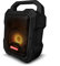 Motorola Sound ROKR 800 Bluetooth-Lautsprecher - 20 Stunden Akkulaufzeit - FM-Radio - Farbige LED - DC, USB, AUX und MIC-Anschlüsse - True Wireless-Technologie - Schwarz
