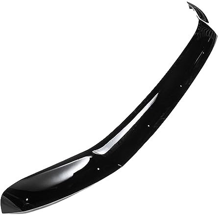 CHROMEMASTER | Auto Zubehör; Steinschlagschutz; Motorhaubenabdeckung Kompatibel mit VW T6 Transporter 2015-2018 | ABS-Kunststoff | Motorhaubenschutz Deflektor Schützt die Motorhaube vor Steinen