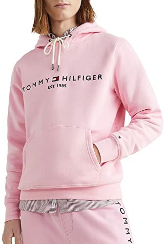 TOMMY HILFIGER - Felpa logo uomo con cappuccio - Taglia S