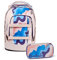 Satch Pack Schulrucksack Set 2tlg. mit Schlamperbox (Candy Clouds)