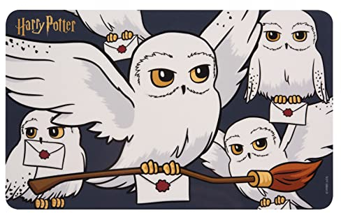 Harry Potter Brettchen - Hedwig - Frühstücksbrettchen Schneidebrettchen aus Resopal