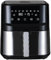 La Moustache - Friggitrice Senza Olio 6,5L ad Aria Calda 1700W con E-Book di Ricette, Air Fryer con 8 Programmi, Controllo Digitale 80-200 °C, Timer, Griglie Antiaderenti (Essential Plus)