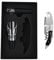 Banshan Cork Bottle Opener and Stopper Set, Stainless Steel, Professional Wine Cork Stopper for Waiters, Sommeliers, and Bartenders (Black)
