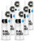 COSMOS LAC Sprühlack Sprühdose - 400ml - Sprühfarbe für den DIY-Bereich, geeignet für alle Oberflächen - Lackspray (6, RAL 9010 - reinweiß matt)