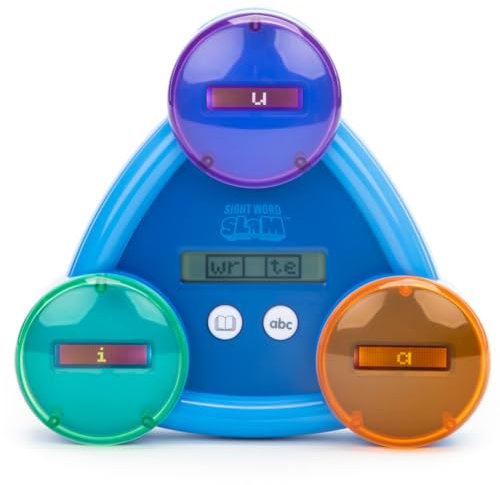 Learning Resources Sight Word Slam, Sight Word Spiel, ab 5 Jahren, über 185 englische Sight Words Lernen, 2 Modi, elektronisches Lernspiel für 1 Spieler, Phonetik Spiele